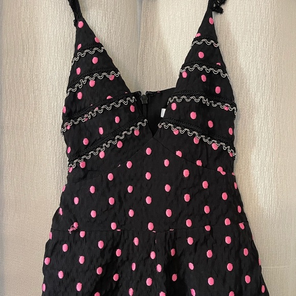 La Maison Talulah Spotted Jumpsuit NWT - Picture 3 of 7